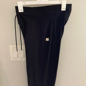 Vuori drawstring high waist flare pants.